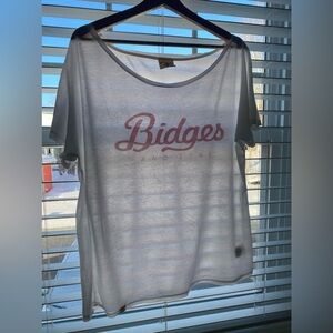 Bidges & Sons off shoulder sexy tshirt
